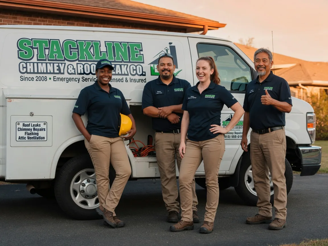 Chimney flashing repair company in Caratunk, ME